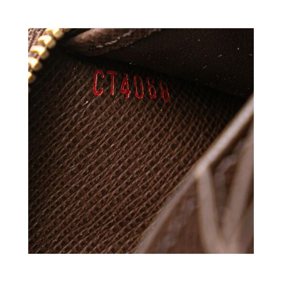 Pre Loved Chanel Louis Vuitton Damier Ebene Zippy Coin Purse Wallet - Picture 6 of 7